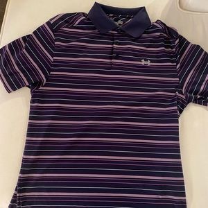 Men’s Under Armour Heat Gear Golf Polo - Medium